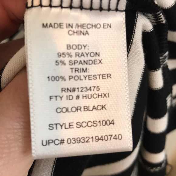 Christian Siriano Runway Style Striped Top - Picture 3 of 8